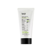 belif CREAMY CLEANSING FOAM MOIST 160mL by ProtoClinical shown in tall light cleansing foam packaging on a clean white background for a k-beauty skincare routine.