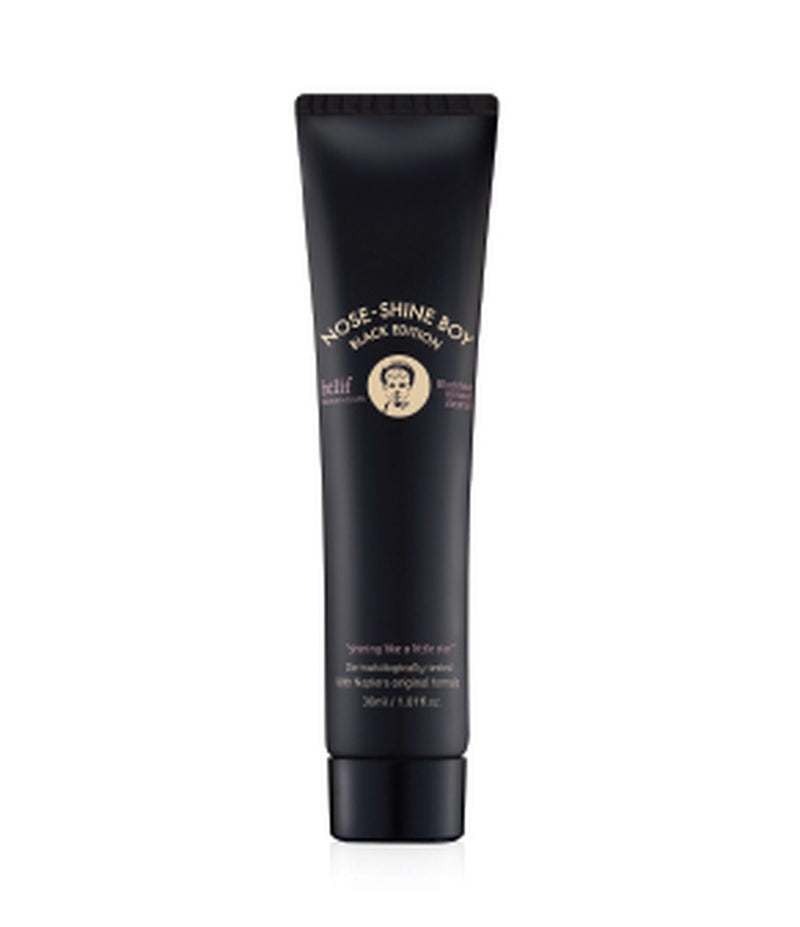 ProtoClinical k-beauty Belif Nose-shine Boy Black Edition 30ml shown in clean product packaging on a light background.
