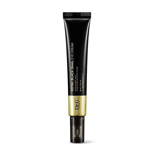 ProtoClinical k-beauty Dr.G Royal Black Snail Eye Cream 30ml single eye cream package in a front-facing packshot on a white background