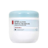 ProtoClinical k-beauty ILLIYOON Ceramide Ato Concentrate Cream 500ml two pale blue cream packages side by side on a white background with beige side accents.