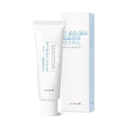 ProtoClinical k-beauty ILLIYOON Ceramide Hand Cream 50ml with a white squeeze tube and matching pale blue carton shown side by side on a clean white background