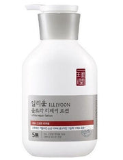 ProtoClinical k-beauty ILLIYOON Ultra Repair Lotion 528ml single light neutral bottle silhouette centered on a clean white background