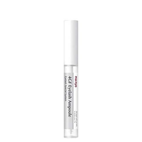 ProtoClinical k-beauty Manyo Factory 4GF Eyelash Ampoule 5ml shown as a silhouette on a light background.