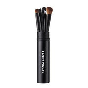 TONYMOLY Makeup Brush Set of 5pcs by ProtoClinical shown as a makeup brush set product graphic on a light background for a k-beauty makeup routine.