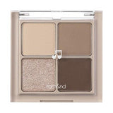 ProtoClinical k-beauty beige and taupe cosmetic palette on a white background.