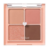 ProtoClinical k-beauty peach cosmetic palette on a white background.