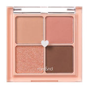 ProtoClinical k-beauty peach cosmetic palette on a white background.