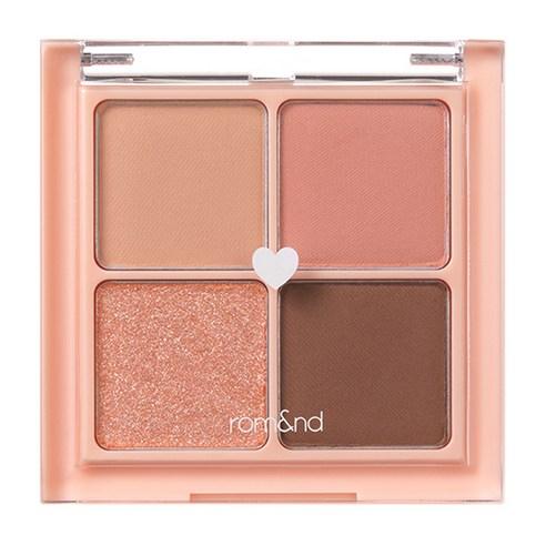 ProtoClinical k-beauty peach cosmetic palette on a white background.