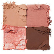 ProtoClinical k-beauty warm brown and gold cosmetic palette on a white background.
