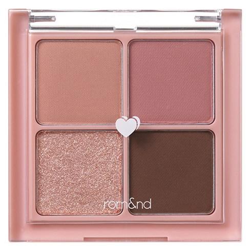 ProtoClinical k-beauty rosy pink cosmetic palette on a white background.
