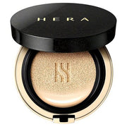 ProtoClinical k-beauty HERA BLACK CUSHION SPF 34 / PA++ 15g (#21 VANILLA) cushion product image on a light background.