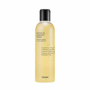 ProtoClinical k-beauty COSRX Full Fit Propolis Synergy Toner 280ml single upright amber bottle centered on a white background