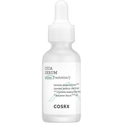 ProtoClinical k-beauty COSRX Pure Fit Cica Serum 30ml single upright serum bottle centered on a white background