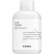 ProtoClinical k-beauty COSRX Pure Fit Cica Toner 150ml single upright pale blue bottle centered on a white background