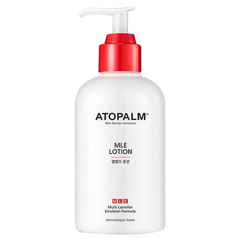ATOPALM MLE Baby Lotion 300ml by ProtoClinical shown in a baby lotion bottle product shot on a clean white background, highlighting gentle skincare packaging for a k-beauty routine.
