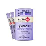 ProtoClinical k-beauty LACTO-FIT Probiotics Slim (60 Sticks) single product package in a square packshot on a plain background