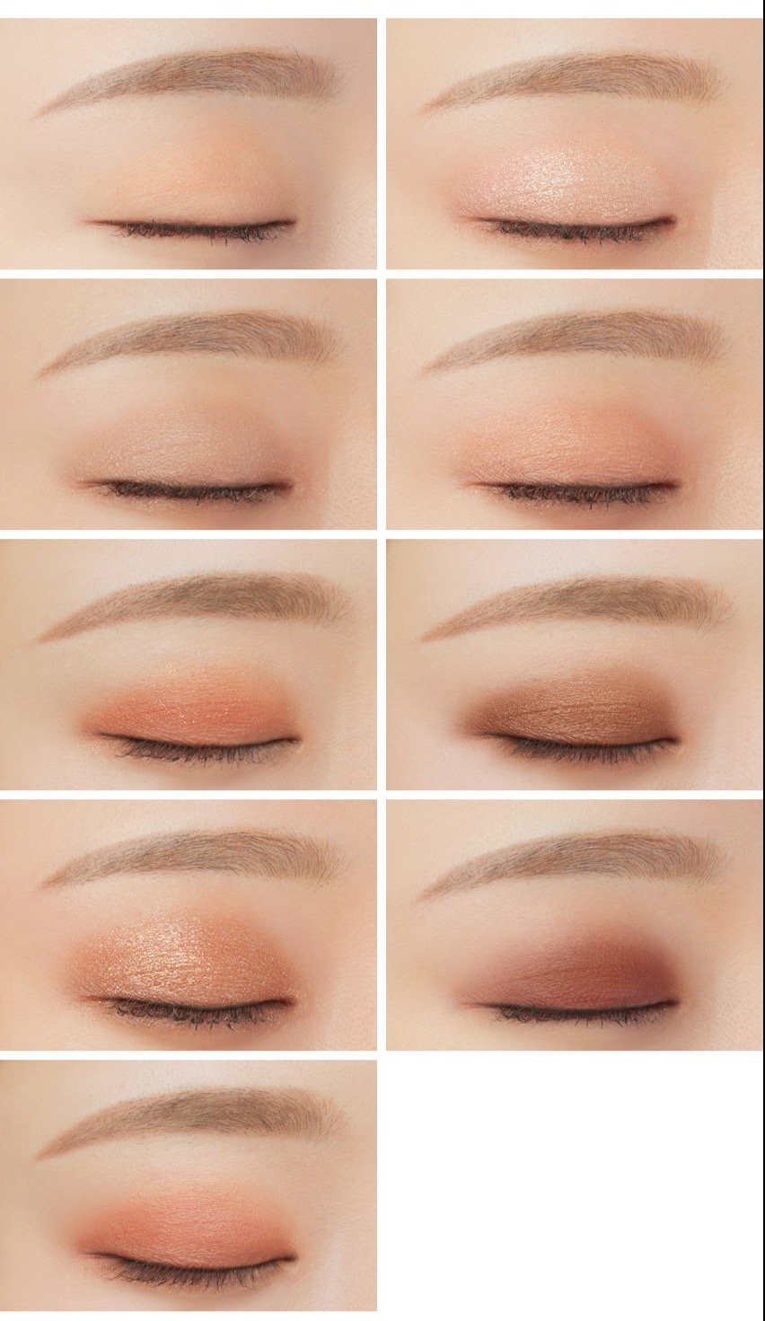 3CE Multi Eye Color Palette 8.1g #OVERTAKE by ProtoClinical shown in a vertical eyeshadow palette detail image on a plain background for a k-beauty makeup routine.