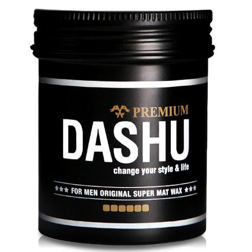 ProtoClinical k-beauty DASHU For Men Premium Original Super Matte Hair Styling Wax 100g single round styling wax jar centered on a clean white background