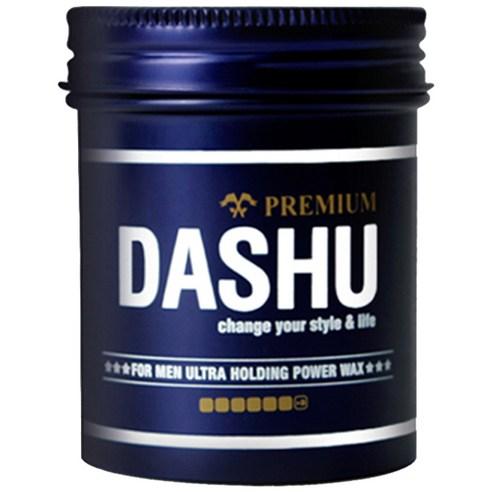 ProtoClinical k-beauty DASHU For Men Premium Ultra Holding Power Hair Styling Wax 100g single round styling wax jar centered on a clean white background