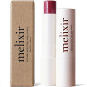 ProtoClinical k-beauty melixir Vegan Lip Butter 3.9g #05 Dewy Rose (Tinted) three vertical lip butter tubes in pink, cream, and gray tones on a light background