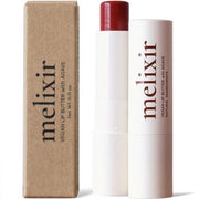 ProtoClinical k-beauty melixir Vegan Lip Butter 3.9g #06 Lust Red (Tinted) single upright lip butter package centered on a pale pink and white background