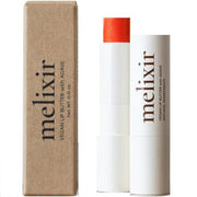 ProtoClinical k-beauty melixir Vegan Lip Butter 3.9g #08 Havana (Tinted) single upright lip butter package centered on a pale pink and white background