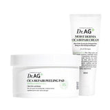 ProtoClinical k-beauty product packaging on a clean white background in green and cream tones.
