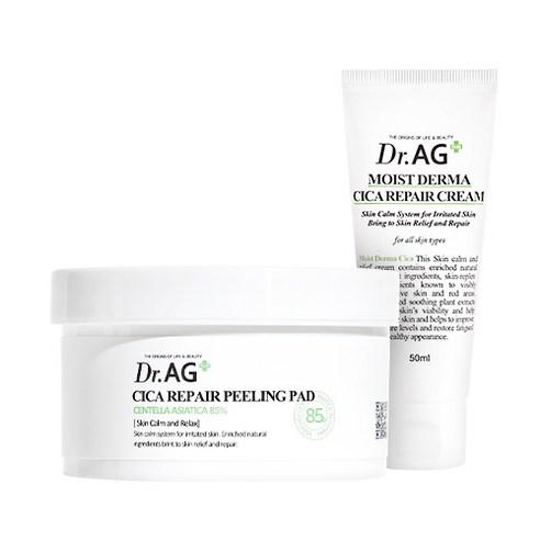 ProtoClinical k-beauty product packaging on a clean white background in green and cream tones.