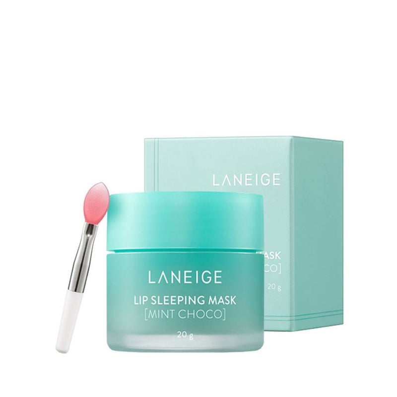 ProtoClinical k-beauty LANEIGE Lip Sleeping Mask Mint Choco 20g single lip mask product thumbnail centered on a light background