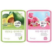 ProtoClinical k-beauty natureby Essence Mask Pack B Type 23g x 100ea mask sachet collage with muted green packets, cream panels, and white background