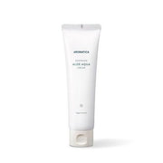 ProtoClinical k-beauty AROMATICA Soothing Aloe Aqua Cream 150g single upright off-white cream tube with a beige cap centered on a pale beige background