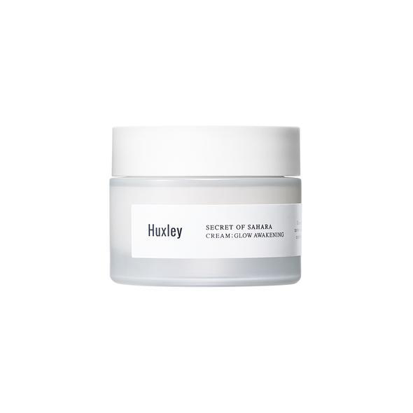 ProtoClinical k-beauty Huxley Cream ; Glow Awakening 50ml single centered packshot on a white background