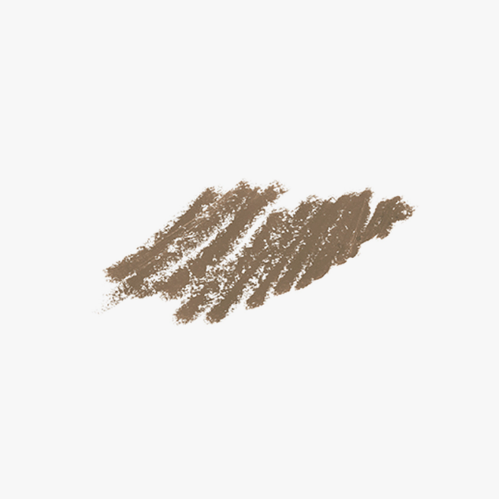ProtoClinical k-beauty [DEAR DAHLIA] Perfect Brow Longwear Sculpting Pencil 0.35g (3 Colors) shown as a deep brown brow pencil close-up with a centered diagonal form on a pale background