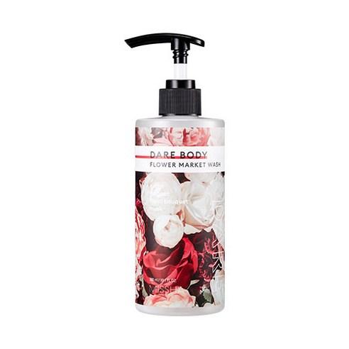 ProtoClinical k-beauty MISSHA DARE BODY WASH FLOWER MARKET 500ml single front-facing body wash container with visible front label on a white background