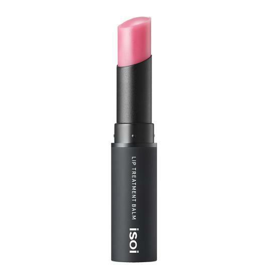 ProtoClinical k-beauty isoi Bulgarian Rose Lip Treatment Balm 5g #Baby Pink single lip balm packshot centered on a white background