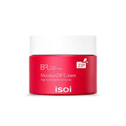 ProtoClinical k-beauty vivid rose beauty product silhouette with soft aqua side accents on a light background.
