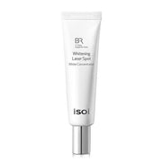 ProtoClinical k-beauty isoi Bulgarian Rose Whitening Laser Spot 20ml shown as a pale lavender spot treatment package silhouette on a clean light background