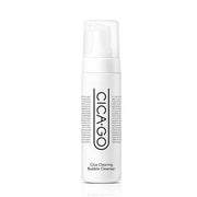 ProtoClinical k-beauty isoi CICAGO Cica Clearing Bubble Cleanser 200ml, single upright lavender cleanser bottle on a white background.