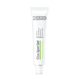 ProtoClinical k-beauty pale mint beauty product silhouette on a white background.