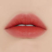 ProtoClinical k-beauty ETUDE HOUSE Fixing Tint 4g #02 Vintage Red horizontal vintage red swatch with a deeper rosy center on a soft beige background