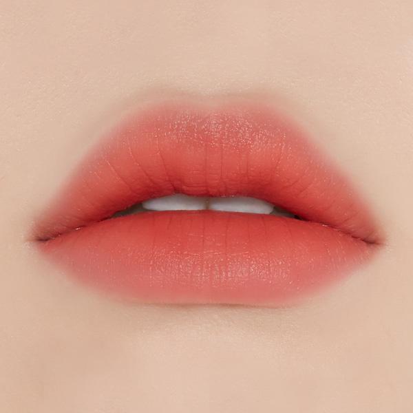 ProtoClinical k-beauty ETUDE HOUSE Fixing Tint 4g #03 Mellow Peach horizontal peach swatch with a warm coral center on a soft beige background