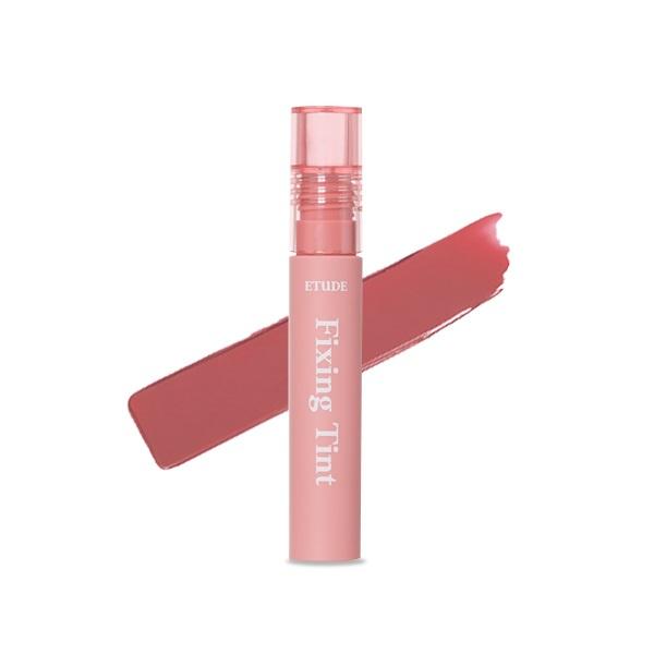 ProtoClinical k-beauty ETUDE HOUSE Fixing Tint 4g #05 Midnight Mauve single lip tint tube on a clean white background