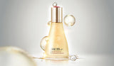 ProtoClinical k-beauty su:m37 Secret Essence 80ml product packaging with blue-gray side shading on a light background.