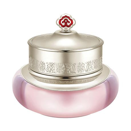 ProtoClinical k-beauty [The History of Whoo] GONGJINHYANG SOO 'SOO YEON CREAM' Vital Hydrating Cream 50ml cream jar on a light background.