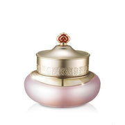 ProtoClinical k-beauty [The History of Whoo] GONGJINHYANG SOO 'SOO YEON JIN CREAM' Intensive Hydrating Cream 50ml hydrating cream jar on a light background.