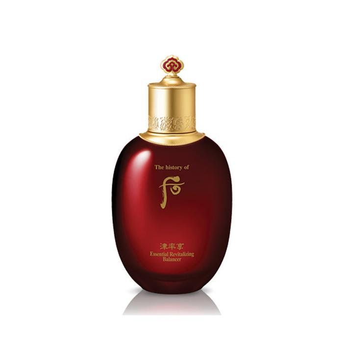 ProtoClinical k-beauty [The History of Whoo] Jinyulhyang Jinyul Essential Revitalizing Balancer 150ml balancer bottle on a light background.