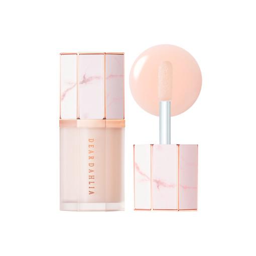 ProtoClinical k-beauty beauty close-up on a light background in muted rose and neutral tones.