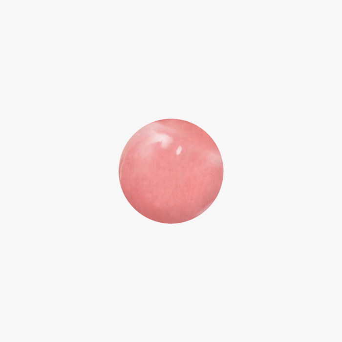 ProtoClinical k-beauty [DEAR DAHLIA] Paradise Aurora Shine Lip Treatment 6.5ml #03 Morning Dew shown as a diamond-shaped close-up graphic centered on a pale background in warm beige and muted plum tones