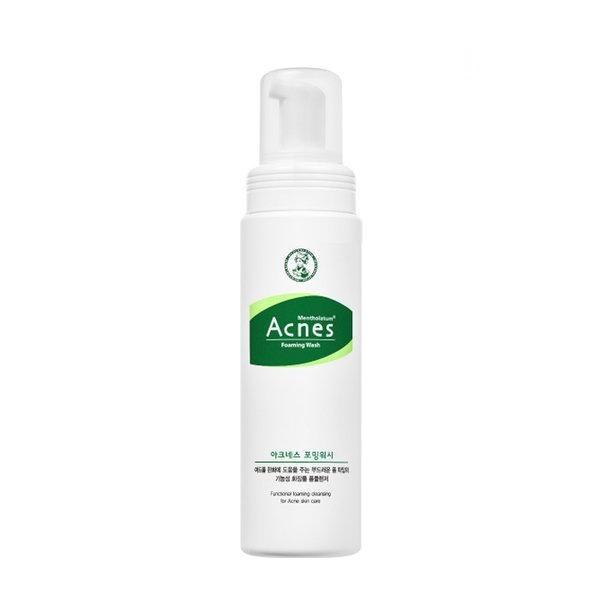 ProtoClinical k-beauty Acnes Foaming Wash 200ml single front-facing cleanser package centered on a clean white background