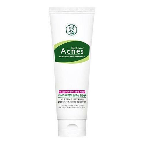 ProtoClinical k-beauty Acnes Perfect Solution Foam Cleanser 125ml single front-facing cleanser package centered on a clean white background